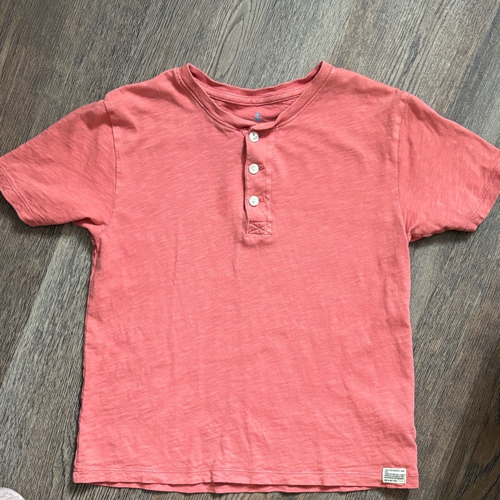 Crewcuts Coral Henley Shirt